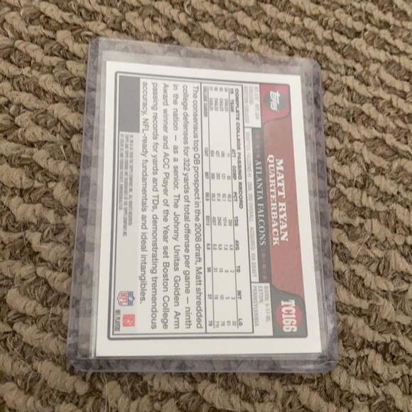 Matt Ryan Rookie Card - Picture 3 of 3